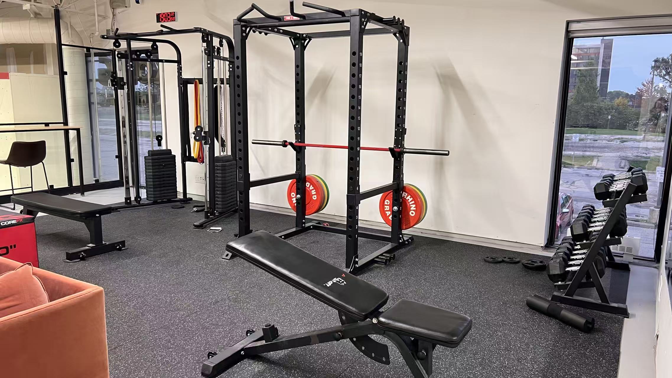 Health and wellness at Kong Climbing - fitness and training area in North York Toronto climbing facility